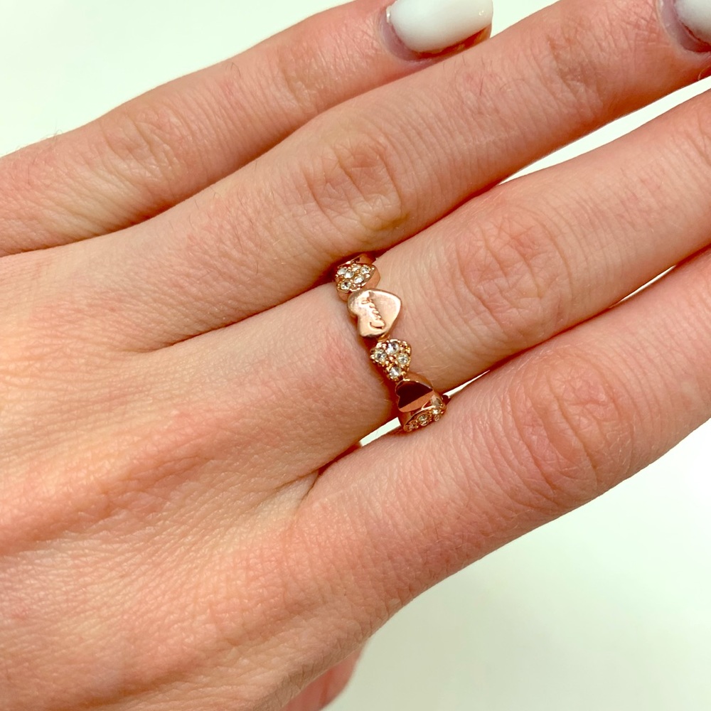 Rose Gold Coach Ring